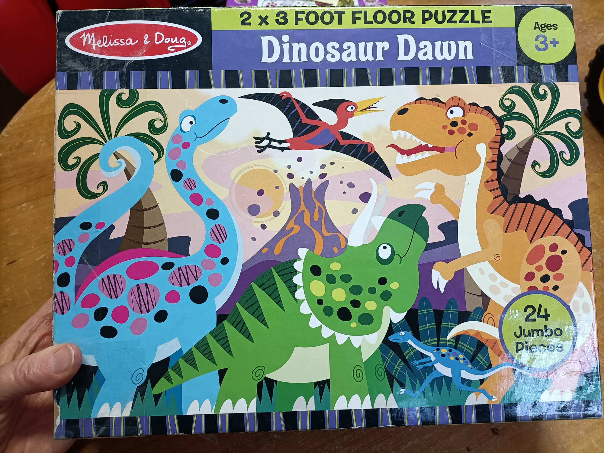 Dinosaur Dawn Floor Puzzle