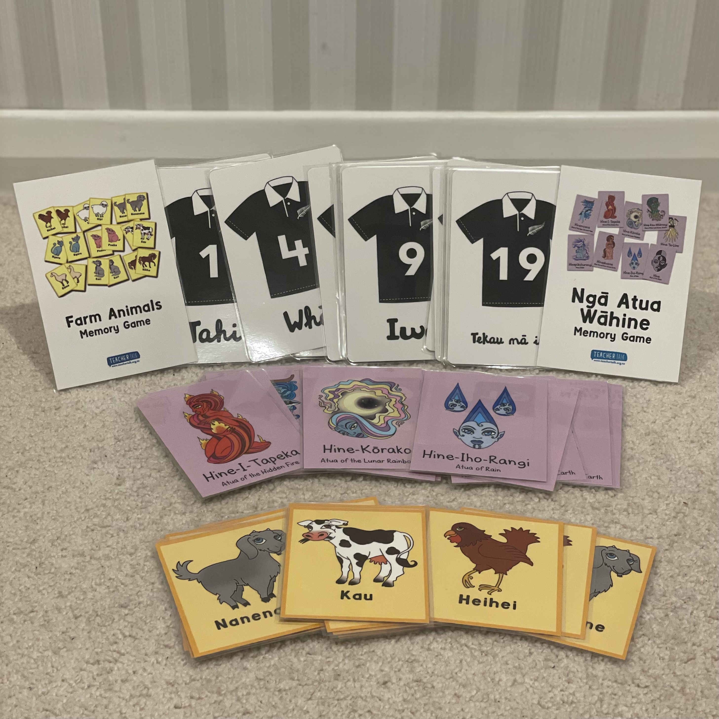 Te Reo Flash Cards